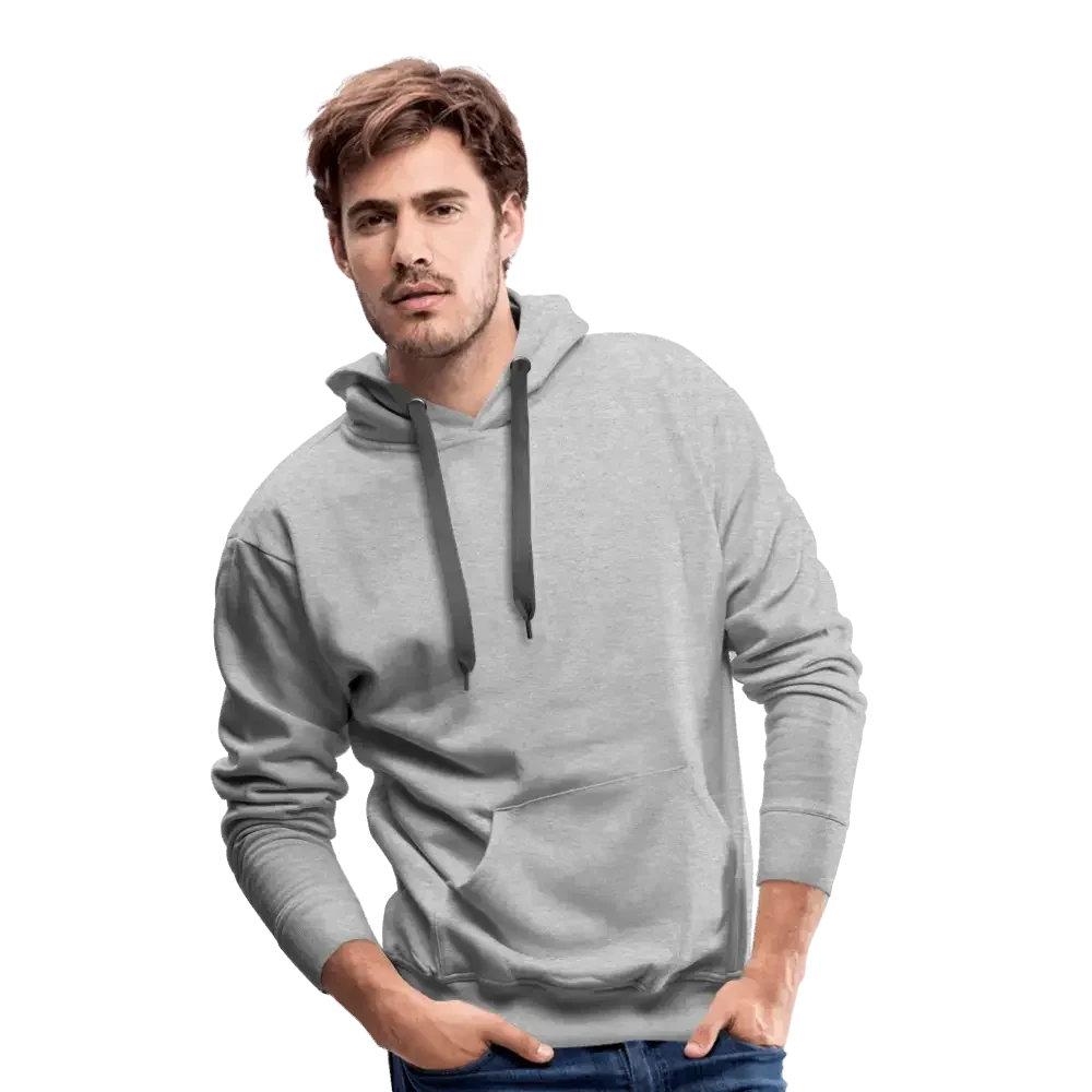 Sweat-shirt à capuche Premium Rick Flowunik - gris chiné