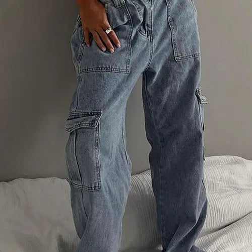 Baggy custom jean - S