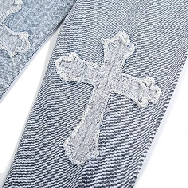 Blue jeans croix