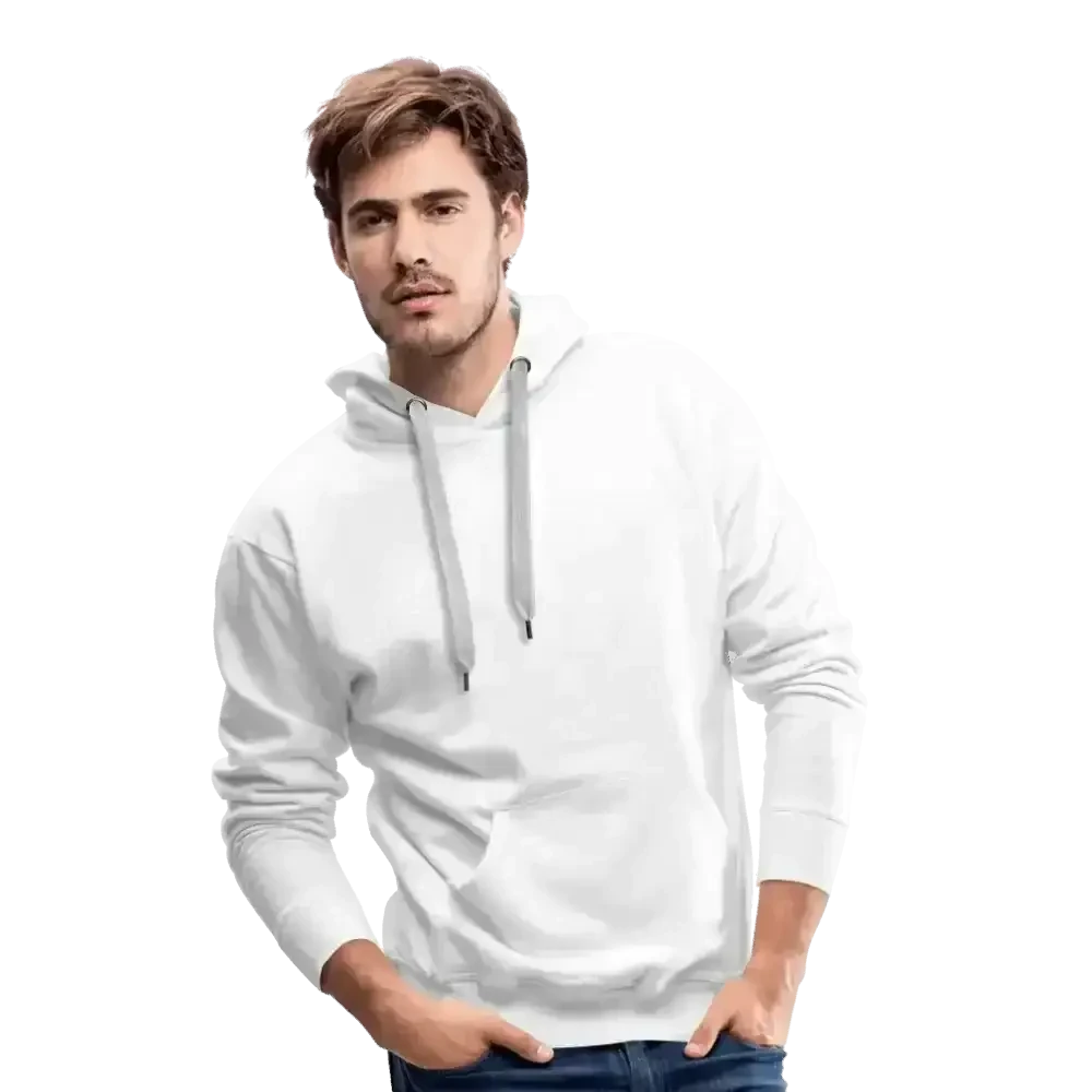Sweat-shirt à capuche Premium Rick Flowunik - blanc