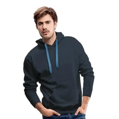Sweat-shirt à capuche Premium Rick Flowunik - marine
