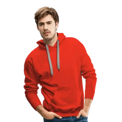 Sweat-shirt à capuche Premium Rick Flowunik - rouge