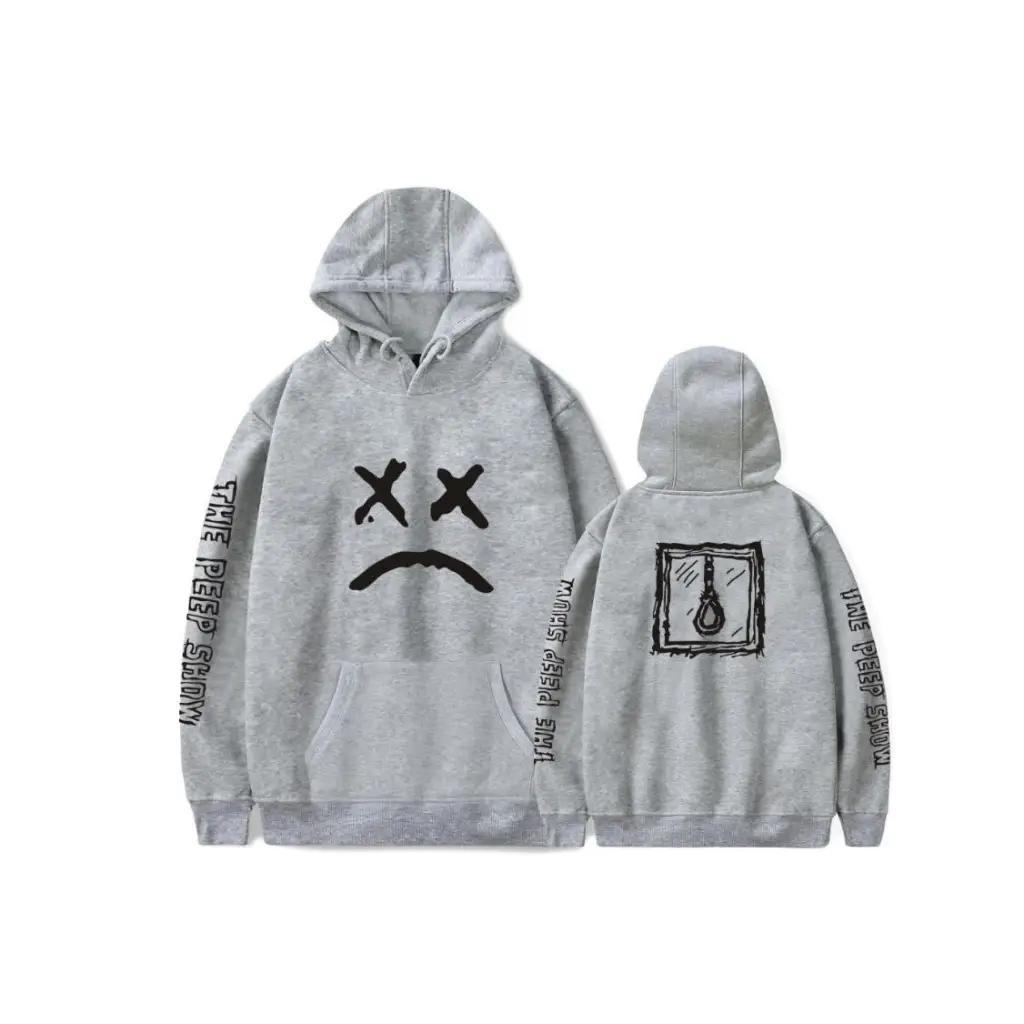 Sweatshirt à capuche Bad Smyle Unisex - Gray / 3XL -