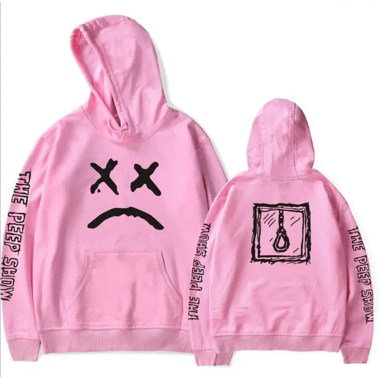 Sweatshirt à capuche Bad Smyle Unisex - Pink / 3XL -