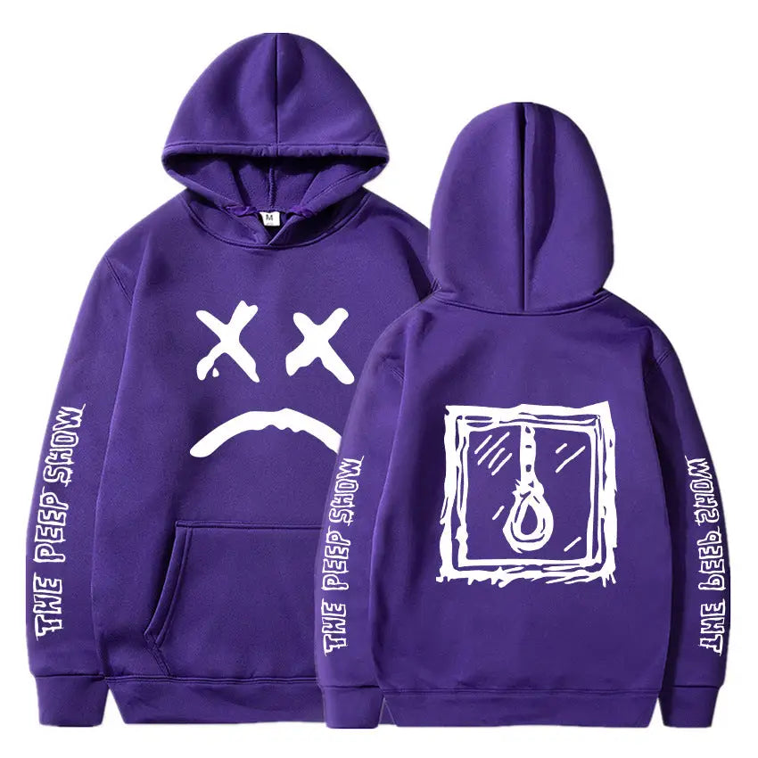 Sweatshirt à capuche Bad Smyle Unisex - Purple / 2XL -