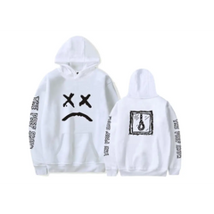 Sweatshirt à capuche Bad Smyle Unisex - White / 3XL -