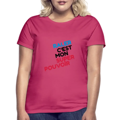 T-shirt Femme Personnalisable - rose azalée