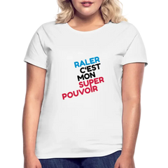 T-shirt Femme Personnalisable - blanc