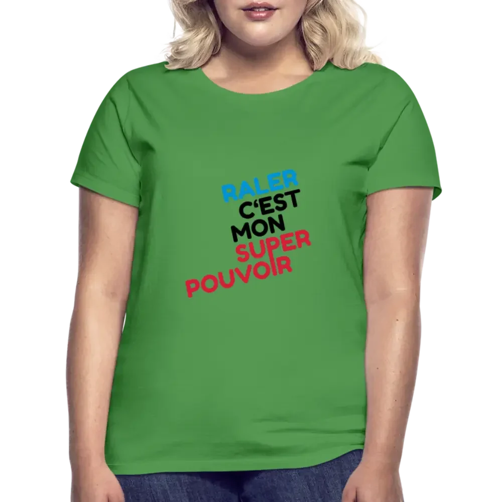 T-shirt Femme Personnalisable - vert