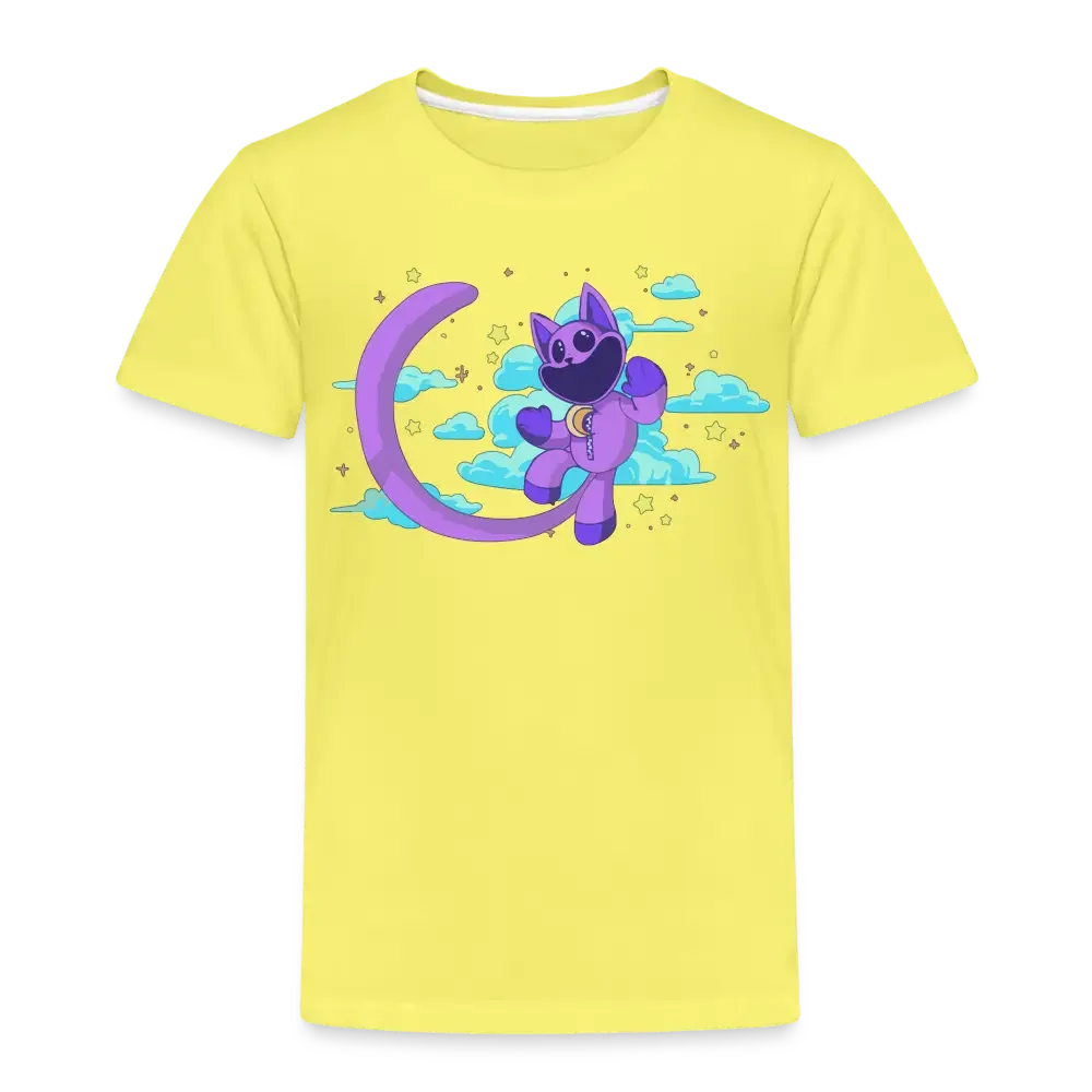 T-shirt personnalisé CatNap Poppy PlayTime chapitre 3 - jaune