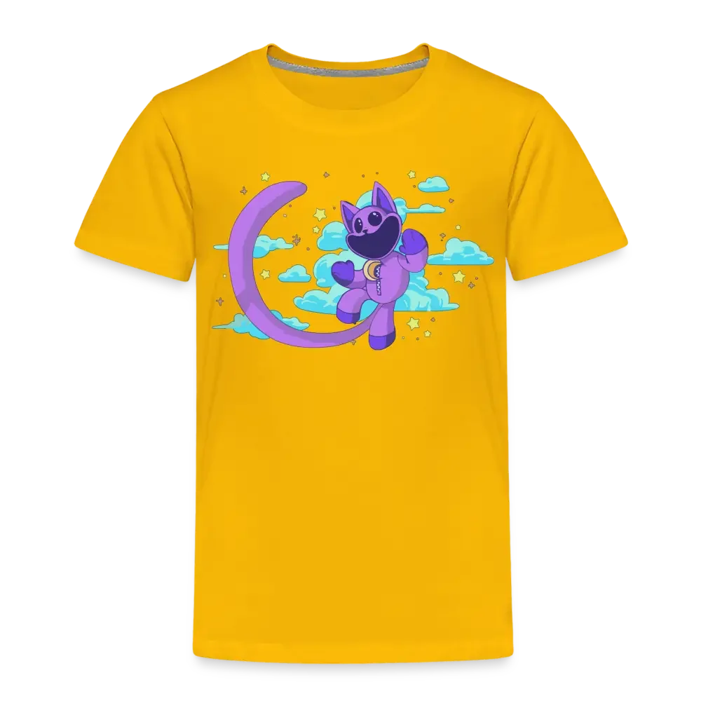 T-shirt personnalisé CatNap Poppy PlayTime chapitre 3 - jaune soleil