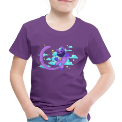 T-shirt personnalisé CatNap Poppy PlayTime chapitre 3 - violet