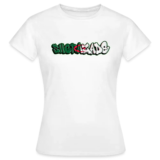 T-shirt Femme Sherazade "Algérie" - blanc