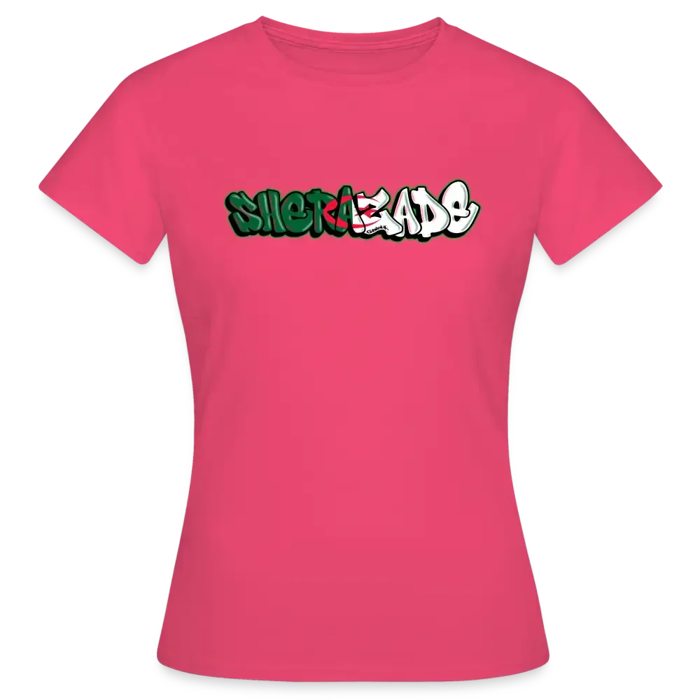 T-shirt Femme Sherazade "Algérie" - rose azalée