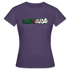 T-shirt Femme Sherazade "Algérie" - violet foncé
