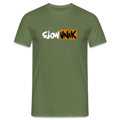 T-shirt Homme Flowunik Hub - vert militaire