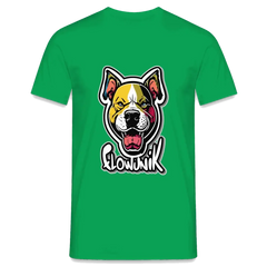 T-shirt Homme Pitbull Flowunik - vert