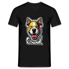 T-shirt Homme Pitbull Flowunik - noir