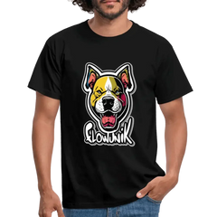 T-shirt Homme Pitbull Flowunik - noir