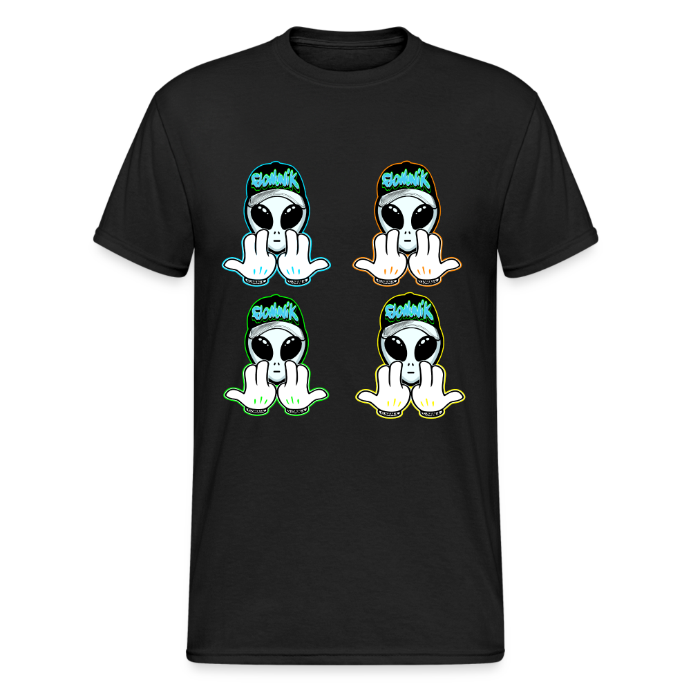 T-shirt Personnalisé JuL Ovni Mickey 4 - noir