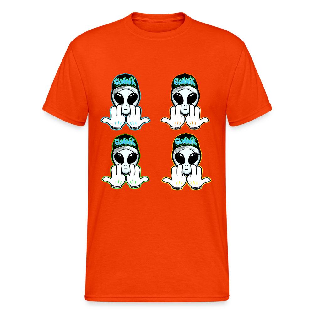 T-shirt Personnalisé JuL Ovni Mickey 4 - orange