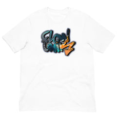 T-shirt personnalisé Swoosh Flowunik © (unisex) -Graffiti personnalisé style flow Vêtements