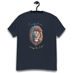 T-shirt Courageux de cœur, sauvage dans l'art (unisex) - Flowunikhommet-shirttee shirt