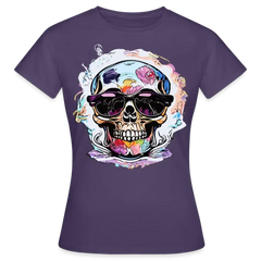 Tee shirt Femme Personnalisé - violet foncé